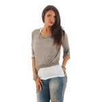 Damen 3/4 Ärmel Bluse  2-in-1 Tunika ink.Top ; S/M