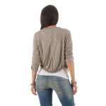 Damen 3/4 Ärmel Bluse  2-in-1 Tunika ink.Top ; S/M