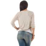 Damen 3/4 Ärmel Bluse  2-in-1 Tunika ink.Top ; S/M