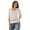 Damen 3/4 Ärmel Bluse  2-in-1 Tunika ink.Top ; S/M