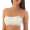 Damen Bandeau-BH Bra Büstenhalter Trägerlos Top mit Spitze;