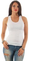 Damen 3/4 Ärmel Bluse 2 teiler Tunika ; Grau S/M