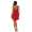 Damen kurzes Satin Negligé Nachtkleid Nachthemd Satin; S M L XL 2XL