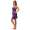 Damen kurzes Satin Negligé Nachtkleid Nachthemd Satin; S M L XL 2XL