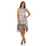 Damen Kleid Strandmode Ärmellos Sommerkleid;