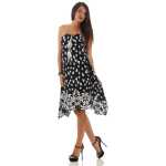 Damen Kleid Strandmode Ärmellos Sommerkleid;