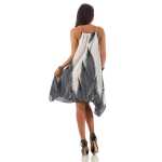 Damen Kleid Strandmode Ärmellos Sommerkleid;
