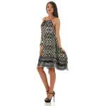Damen Kleid Strandmode Ärmellos Sommerkleid;