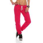 Damen Jogging Hose Sport Hose BW; Pink/XL/42