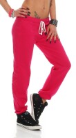 Damen Jogging Hose Sport Hose BW; Pink/XXL/44