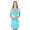 Damen Sommerkleid Off-Shoulder Trägerlos;