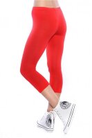 Damen Leggings 3/4 Capri viele Farben;