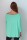 Damen Langarm Bluse Oberteil mit Motiv; Mintgrün/L/XL
