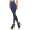 Damen Leggings Hochbund Bauchweg Mieder Miederhose; Dunkelblau S/M