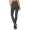 Damen Leggings Hochbund Bauchweg Mieder Miederhose; Grafit S/M