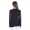Damen Cardigan mit PU-Ärmeln Jacke Bolero; Schwarz S/M