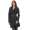 Damen Trenchcoat Mantel Parker Jacke; Dunkelblau L