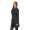 Damen Trenchcoat Mantel Parker Jacke; Dunkelblau L