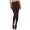Damen Leggings Thermo Winter; Braun S/M