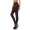Damen Leggings Thermo Winter; Braun S/M