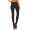 Damen Leggings Thermo Winter; Braun S/M