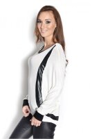 Damen Bluse Langarm Tunika Oberteil Shirt Pullover;