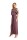Damen Kleid Elegant 3/4 Arm Schulterfrei; Cappucino XL/2XL