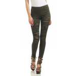Destroyed Treggings Jeggings Hüfthose Stretch...
