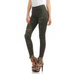 Destroyed Treggings Jeggings Hüfthose Stretch...