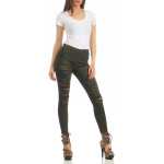 Destroyed Treggings Jeggings Hüfthose Stretch Slimfit Hose Skinny;