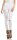 Destroyed Treggings Jeggings Hüfthose Stretch Slimfit Hose Skinny; Weiß XL
