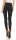 Destroyed Treggings Jeggings Hüfthose Stretch Slimfit Hose Skinny; Schwarz M