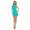 Sommer-Kleid Dress Club Party; Petrol L/XL