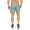 Herren Short Sporthose Freizeithose Bermudas mit Taschen; Dark Sea Green XL