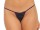 Damen langes Satin Negligé Nachtkleid Dessous + G-String, Aubergine/2XL
