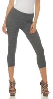 Damen Leggings 3/4 Capri mit Muster;