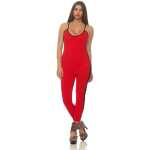 Damen Rückenfrei Slim Sommer Overall Catsuit Hosenanzug Jumpsuit Playsuit,