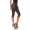 Damen 3/4 Leggings Legging Leggins Legings Hose Glanz; Muster 2 XS/S