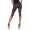 Damen 3/4 Leggings Legging Leggins Legings Hose Glanz; Muster 2 XS/S