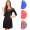 Damen Minikleid mit transparenten Einsätzen Mesh;