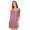 Damen Minikleid mit transparenten Einsätzen Mesh;