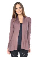 Damen Sweats Umhang Cardigan Blazer Poncho;