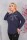 Damen Longshirt Langarm mit Muster Nieten; Muster5/XL/2XL