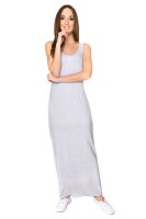 Damen Kleid klassisch MAXI Kleid Rückenfreies Kurzarmkleid;