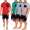 Herren Pyjama Set Short + Shirt Sommer  Gr. L XL 2XL 3XL