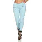 Treggings Jeggings Hüfthose Stretch Slimfit mit...