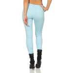 Treggings Jeggings Hüfthose Stretch Slimfit mit Taschen Hose;