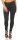 Treggings Jeggings Hüfthose Stretch Slimfit mit Taschen Hose;