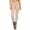 Treggings Jeggings Hüfthose Stretch Slimfit mit Taschen Hose; Beige XL