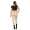 Treggings Jeggings Hüfthose Stretch Slimfit mit Taschen Hose; Beige XL